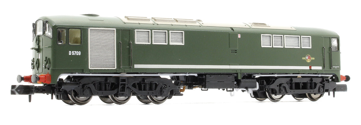 Pre-Owned 905001 Class 28 D5709 Plain BR Green Diesel Locomotive - DCC Fitted