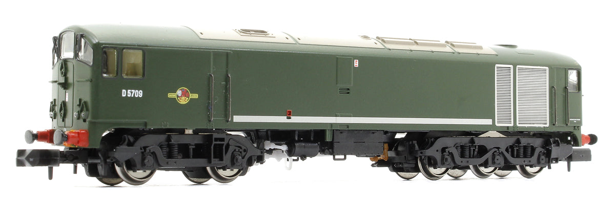 Pre-Owned 905001 Class 28 D5709 Plain BR Green Diesel Locomotive - DCC Fitted