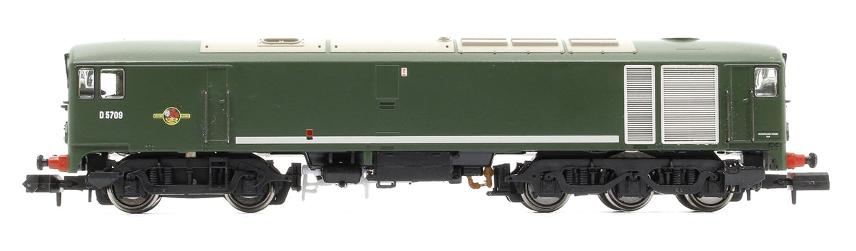 Pre-Owned 905001 Class 28 D5709 Plain BR Green Diesel Locomotive - DCC Fitted