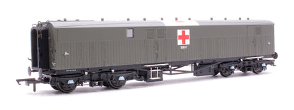 Siphon G - Ex-Dia. O.33 Overseas Ambulance Train No.32 Ward Car - Olive Green (c/w Red Cross): A5 3207