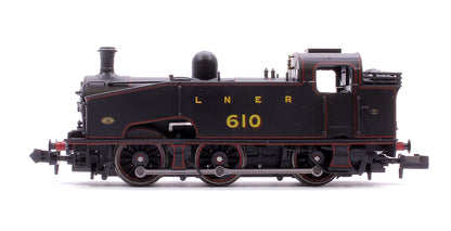 Class J50 LNER Black (Red Lining) 0-6-0 Tank Locomotive No.610