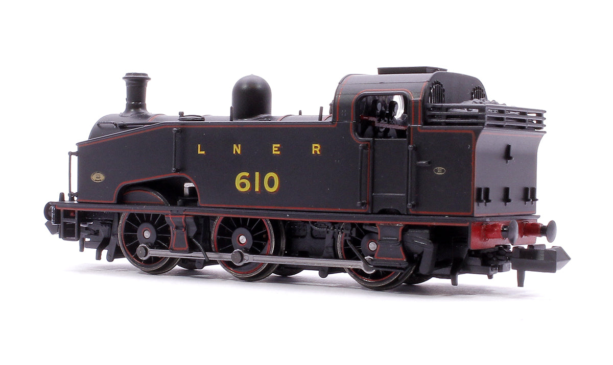 Class J50 LNER Black (Red Lining) 0-6-0 Tank Locomotive No.610