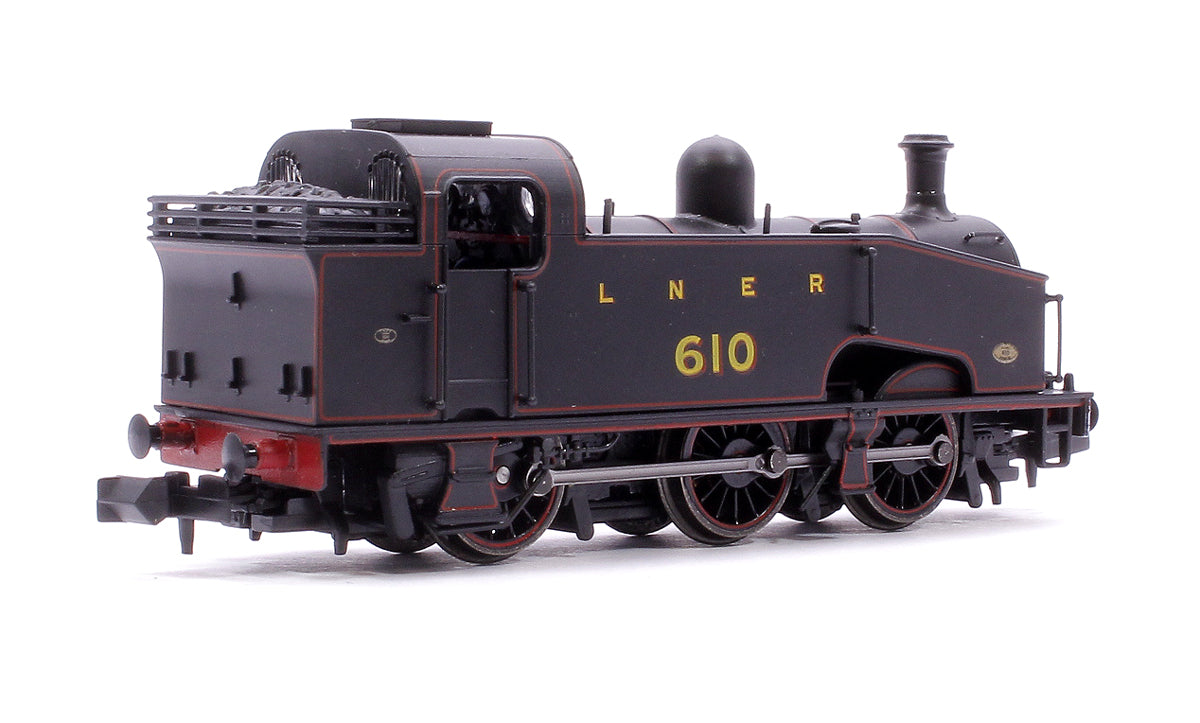 Class J50 LNER Black (Red Lining) 0-6-0 Tank Locomotive No.610