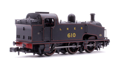 Class J50 LNER Black (Red Lining) 0-6-0 Tank Locomotive No.610