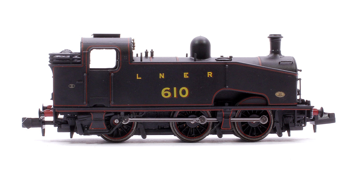 Class J50 LNER Black (Red Lining) 0-6-0 Tank Locomotive No.610