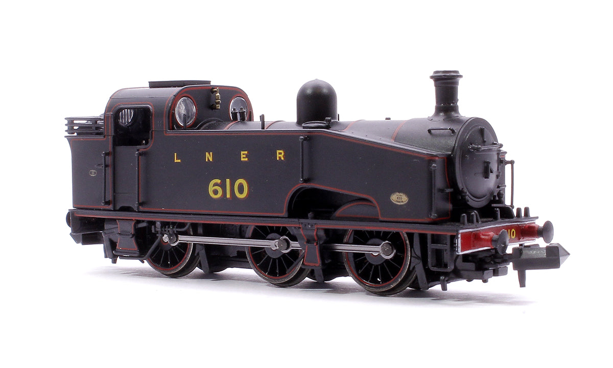 Class J50 LNER Black (Red Lining) 0-6-0 Tank Locomotive No.610