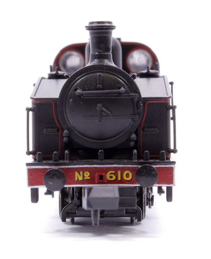 Class J50 LNER Black (Red Lining) 0-6-0 Tank Locomotive No.610