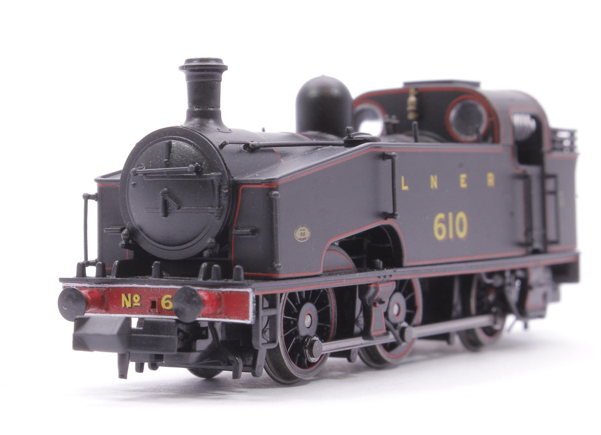 Class J50 LNER Black (Red Lining) 0-6-0 Tank Locomotive No.610