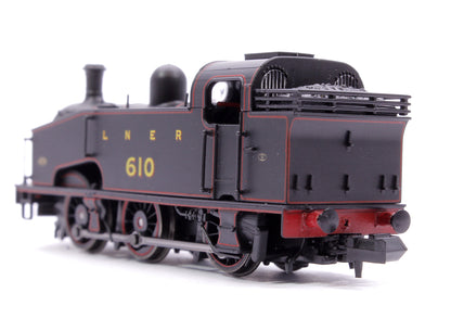 Class J50 LNER Black (Red Lining) 0-6-0 Tank Locomotive No.610