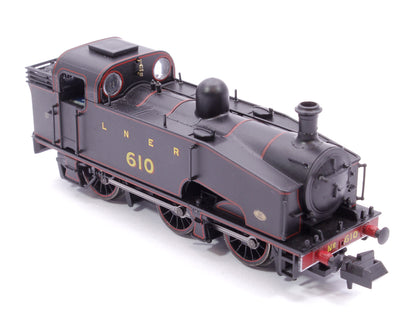 Class J50 LNER Black (Red Lining) 0-6-0 Tank Locomotive No.610