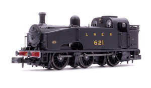Class J50 LNER Black (Unlined) 0-6-0 Tank Locomotive No.621