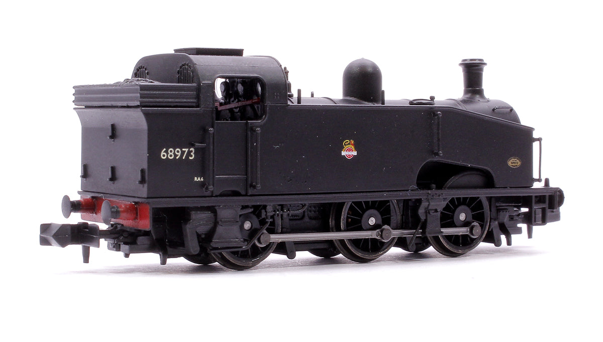 Class J50 BR Black Early Emblem (Unlined) 0-6-0 Tank Locomotive No.68973