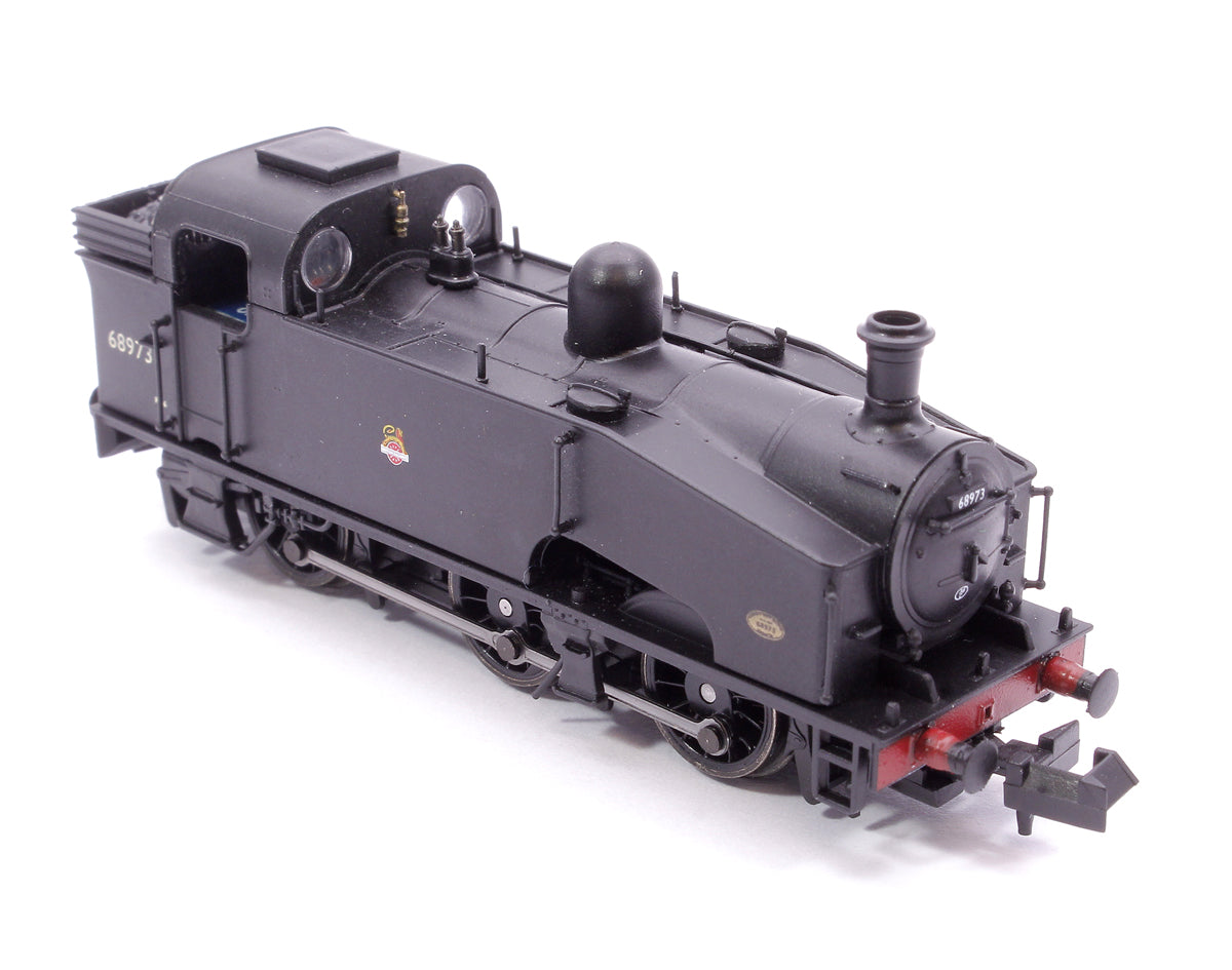 Class J50 BR Black Early Emblem (Unlined) 0-6-0 Tank Locomotive No.68973