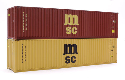Pre-Owned 4fF-028-150 40 Ft High Cube Container MSC 749897 7 / 753284 5