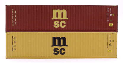 Pre-Owned 4fF-028-150 40 Ft High Cube Container MSC 749897 7 / 753284 5