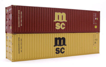 Pre-Owned 4fF-028-150 40 Ft High Cube Container MSC 749897 7 / 753284 5