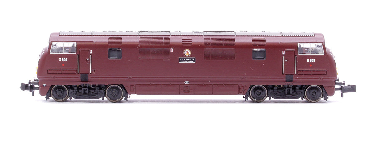 Pre-Owned Class 42 'Warship' D809 'Champion' BR Maroon (Small Yellow Panels) Diesel Locomotive