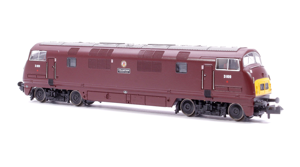 Pre-Owned Class 42 'Warship' D809 'Champion' BR Maroon (Small Yellow Panels) Diesel Locomotive