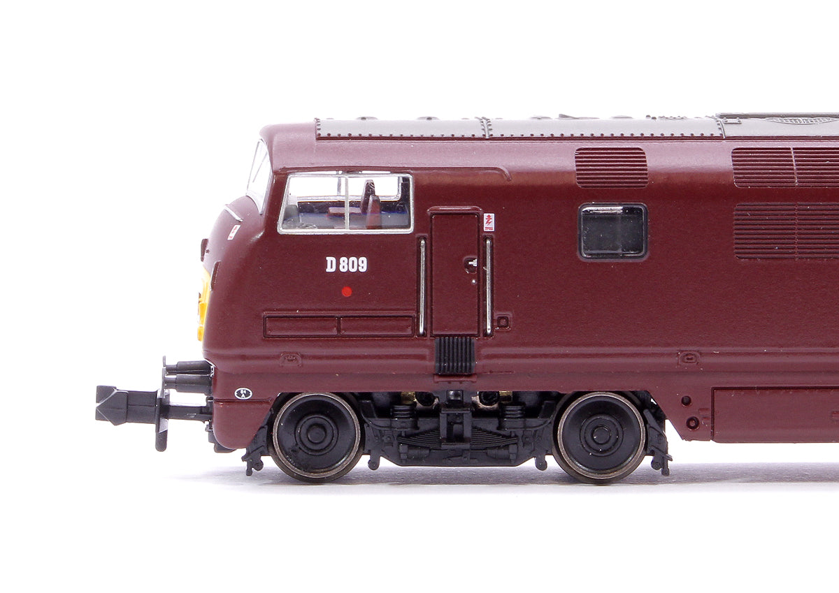 Pre-Owned Class 42 'Warship' D809 'Champion' BR Maroon (Small Yellow Panels) Diesel Locomotive