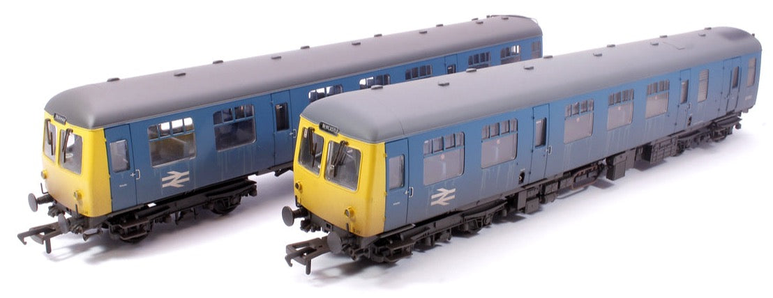 Pre-Owned Class 105 BR Blue 2 Car DMU (Weathered Edition) - DCC Fitted