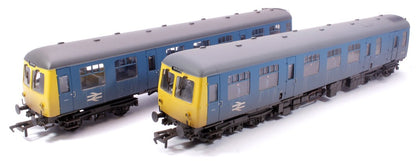 Pre-Owned Class 105 BR Blue 2 Car DMU (Weathered Edition) - DCC Fitted