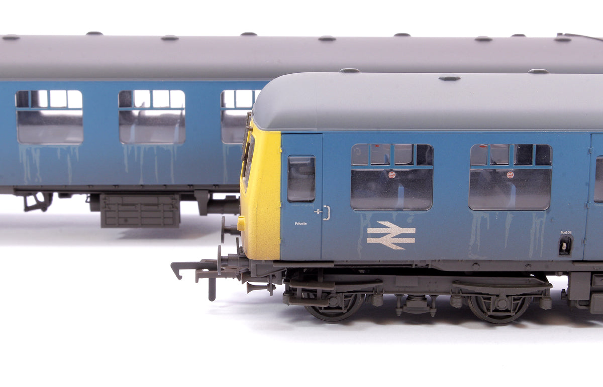 Pre-Owned Class 105 BR Blue 2 Car DMU (Weathered Edition) - DCC Fitted