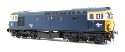 Pre-Owned 3368 Class 33/1 33101 BR Blue (white cab windows frames) Diesel Locomotive