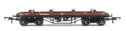 Set of 3 Bogie Bolster E Wagons (Steam Bauxite Livery)