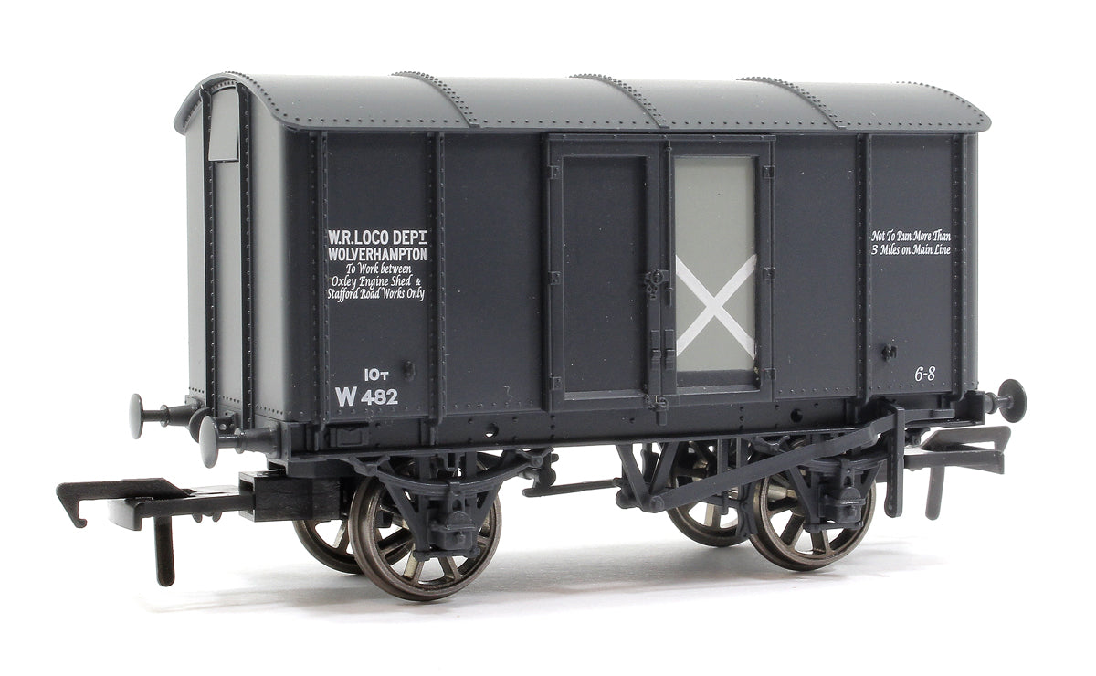 Pre-Owned GWR ‘Iron Mink’ Van No. W482, BR Departmental grey