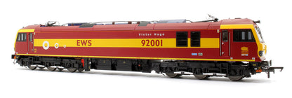 Pre-Owned ACC2190 Class 92 001 'Victor Hugo' EWS Electric Locomotive - DCC Fitted