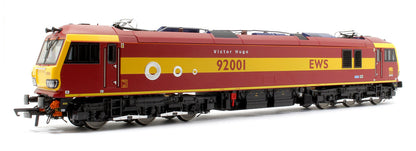 Pre-Owned ACC2190 Class 92 001 'Victor Hugo' EWS Electric Locomotive - DCC Fitted