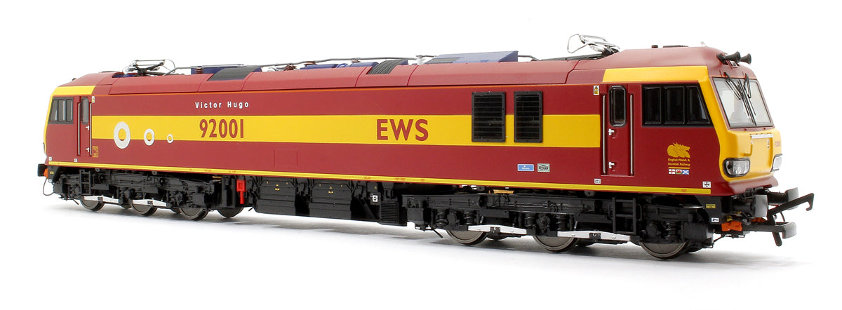 Pre-Owned ACC2190 Class 92 001 'Victor Hugo' EWS Electric Locomotive - DCC Fitted