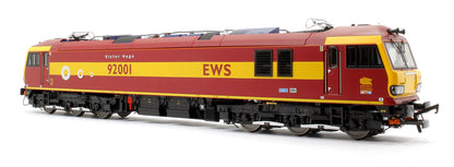 Pre-Owned ACC2190 Class 92 001 'Victor Hugo' EWS Electric Locomotive - DCC Fitted