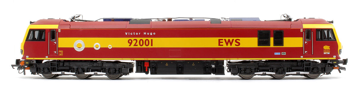 Pre-Owned ACC2190 Class 92 001 'Victor Hugo' EWS Electric Locomotive - DCC Fitted