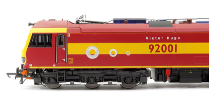 Pre-Owned ACC2190 Class 92 001 'Victor Hugo' EWS Electric Locomotive - DCC Fitted