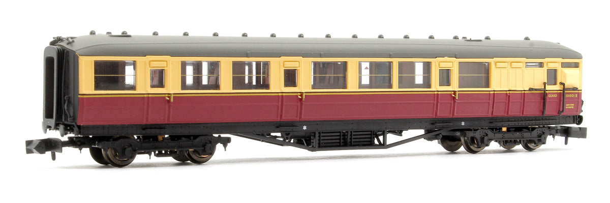 Pre-Owned 2P-011-254 Gresley BR Carmine & Cream Brake Composite E10001E