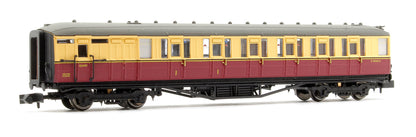 Pre-Owned 2P-011-255 Gresley BR Carmine & Cream Brake Composite E10018E