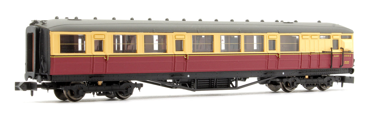 Pre-Owned 2P-011-255 Gresley BR Carmine & Cream Brake Composite E10018E