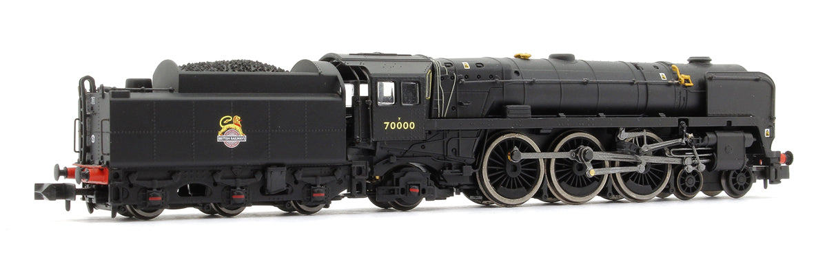 Pre-Owned 2S-017-006 Class 7MT Britannia 4-6-2 70000 BR Unlined Black Early Crest