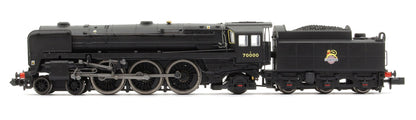Pre-Owned 2S-017-006 Class 7MT Britannia 4-6-2 70000 BR Unlined Black Early Crest