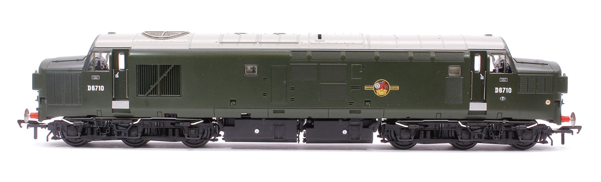 35-302SF Pre-Owned Class 37/0 Split Headcode D6710 BR Green (Late Crest) Diesel Locomotive (DCC Sound)