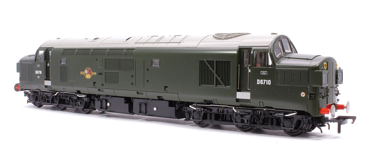 35-302SF Pre-Owned Class 37/0 Split Headcode D6710 BR Green (Late Crest) Diesel Locomotive (DCC Sound)