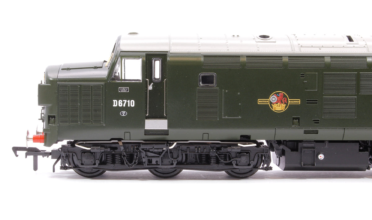 35-302SF Pre-Owned Class 37/0 Split Headcode D6710 BR Green (Late Crest) Diesel Locomotive (DCC Sound)