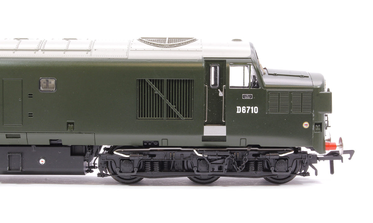 35-302SF Pre-Owned Class 37/0 Split Headcode D6710 BR Green (Late Crest) Diesel Locomotive (DCC Sound)