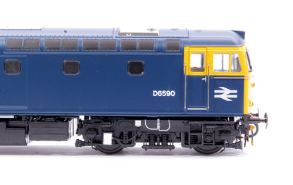 Class 33/2 D6590 Original BRCW ‘Hastings Gauge’ Type 3 BR Blue (full yellow ends) Diesel Locomotive