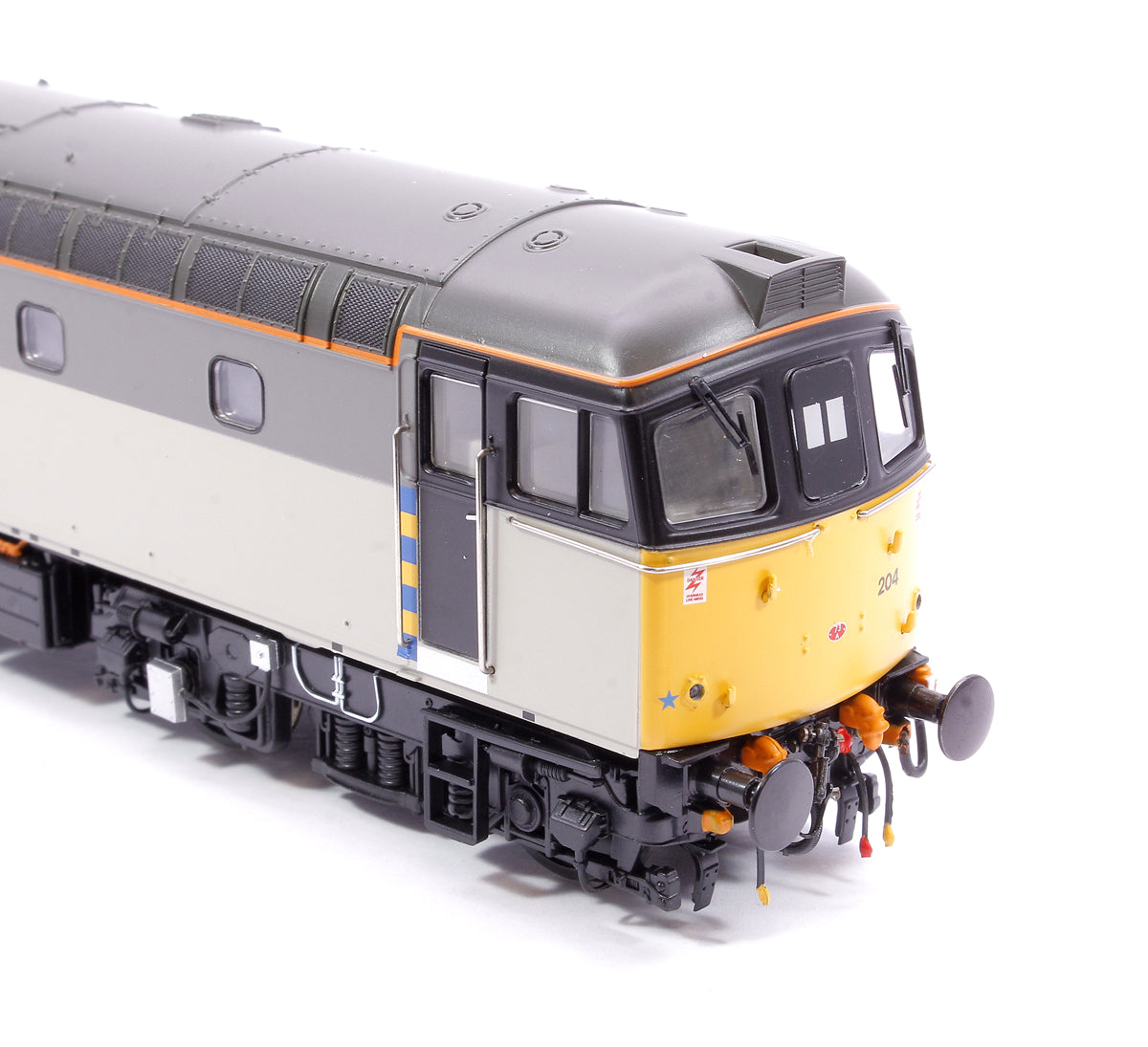 Class 33/2 33204 Railfreight Construction Diesel Locomotive