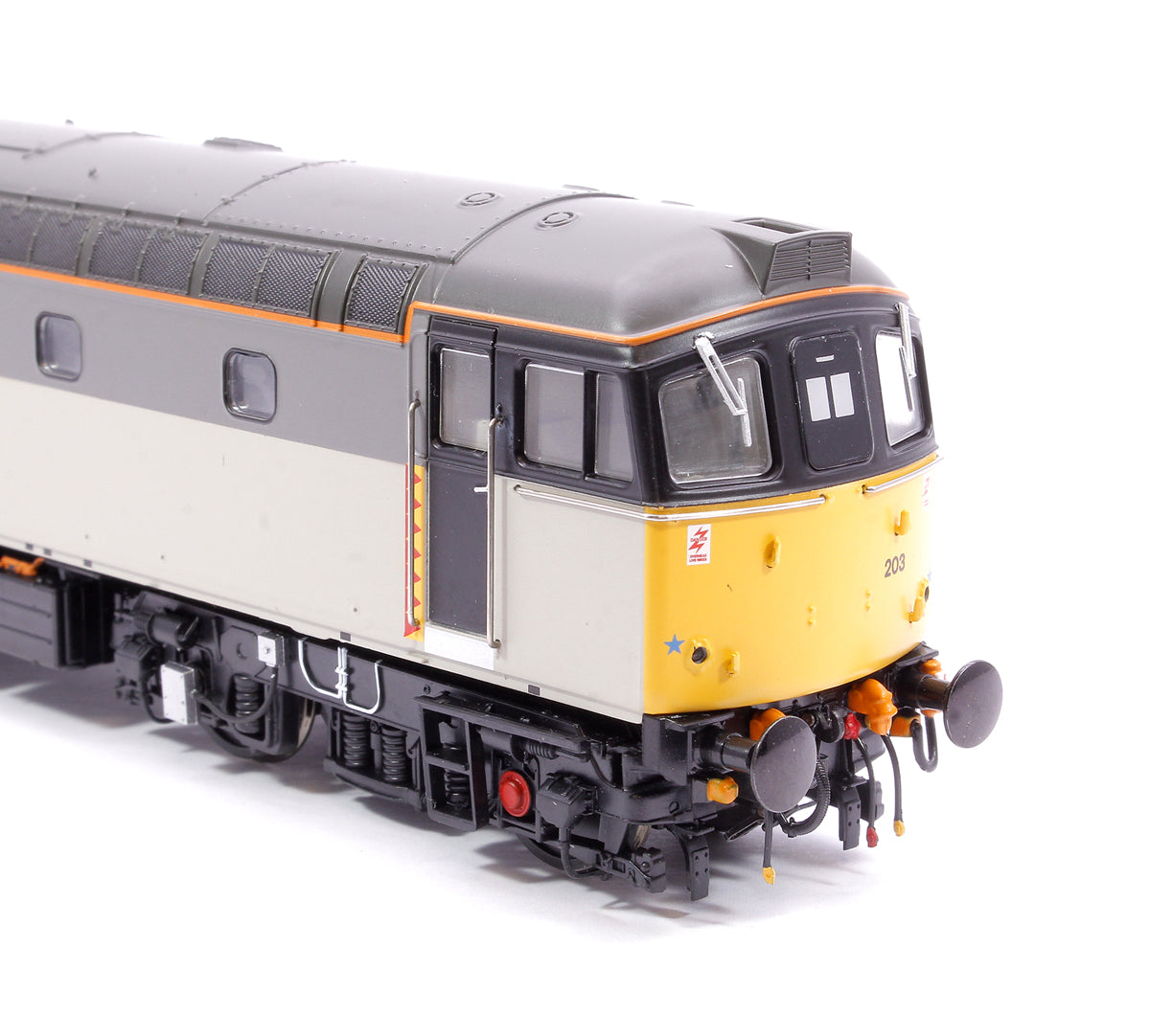 Class 33/2 33203 BR Railfreight Distribution Diesel Locomotive