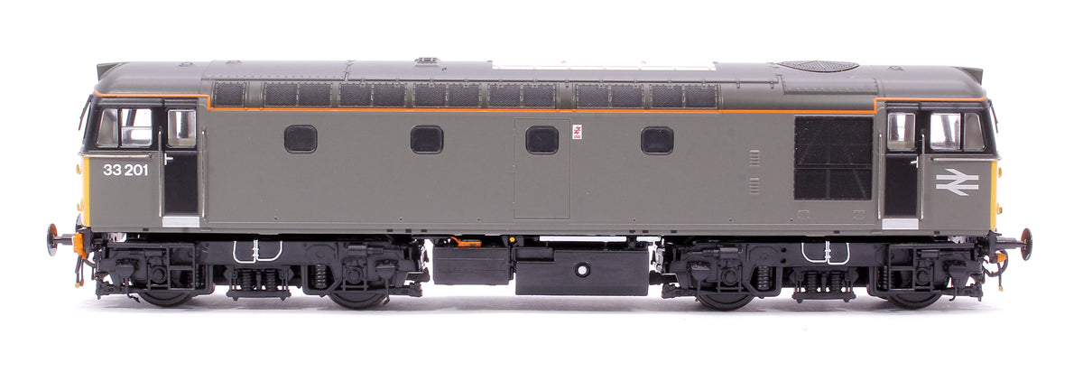 Class 33/2 33201 BR General Grey Diesel Locomotive