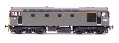 Class 33/2 33201 BR General Grey Diesel Locomotive