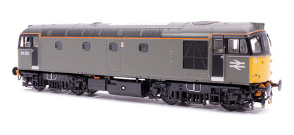 Class 33/2 33201 BR General Grey Diesel Locomotive